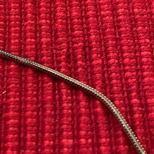 Sterling Silver Snake Chain 18.5” Necklace